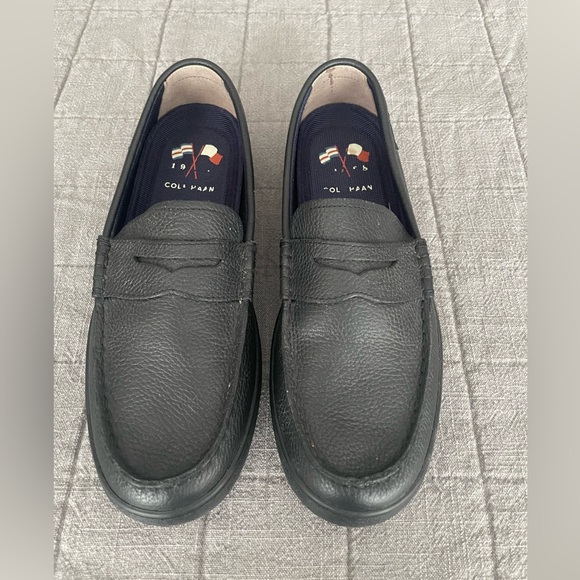 Cole Haan Other - Cole Haan men’s black leather penny loafer C27786 size 8.5